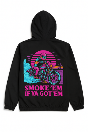 "Smoke EM' Windbreaker